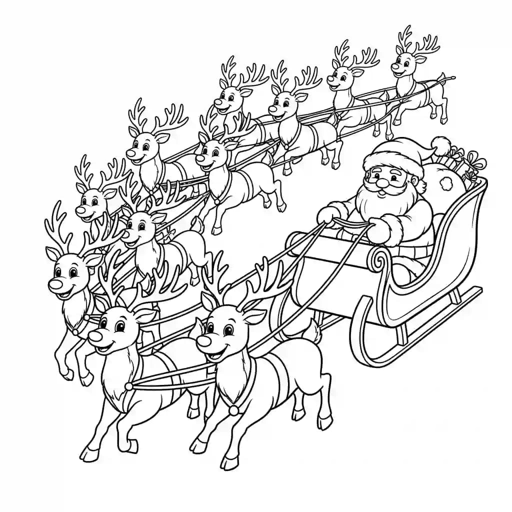 Desenhos para Colorir de Natal