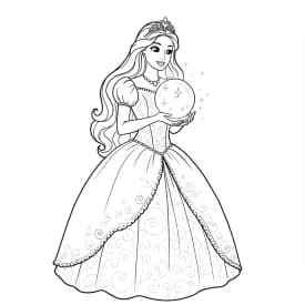 Desenhos para Colorir de Princesas