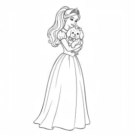 Desenhos para Colorir de Princesas