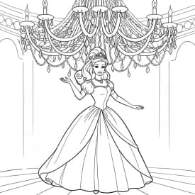 Desenhos para Colorir de Princesas
