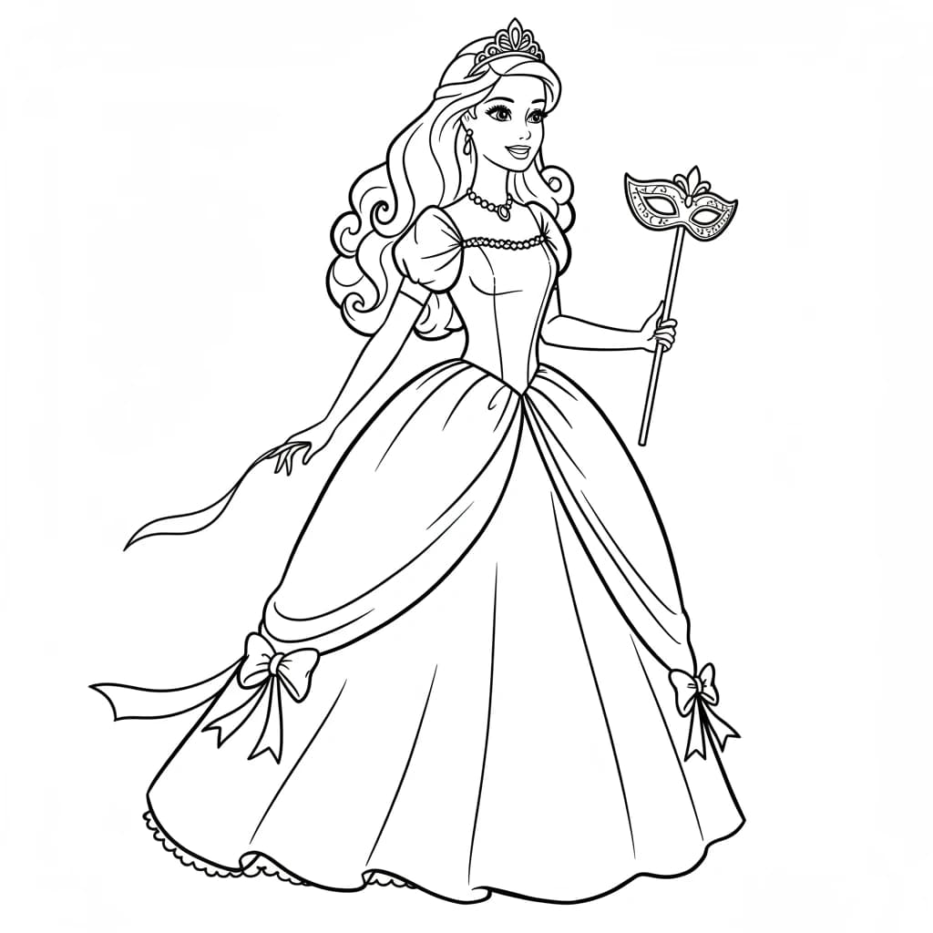 Desenhos para Colorir de Princesas