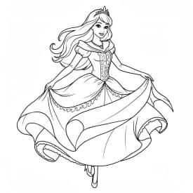 Desenhos para Colorir de Princesas