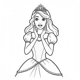 Desenhos para Colorir de Princesas