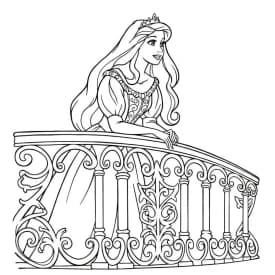 Desenhos para Colorir de Princesas