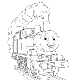 desenho de Thomas and Friends para colorir