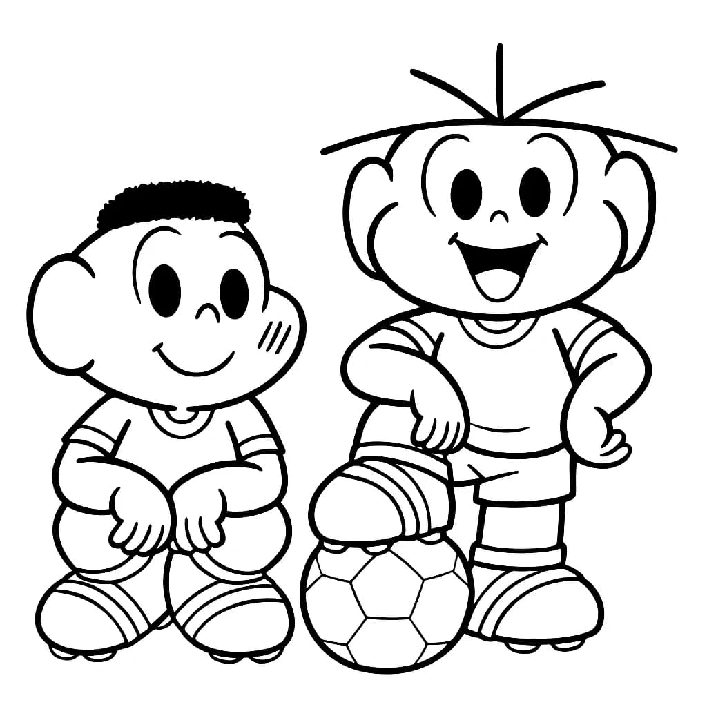 Desenhos da Turma da Mônica para Colorir e Imprimir