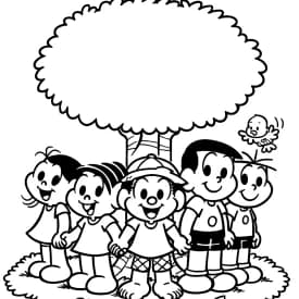 Desenhos da Turma da Mônica para Colorir e Imprimir