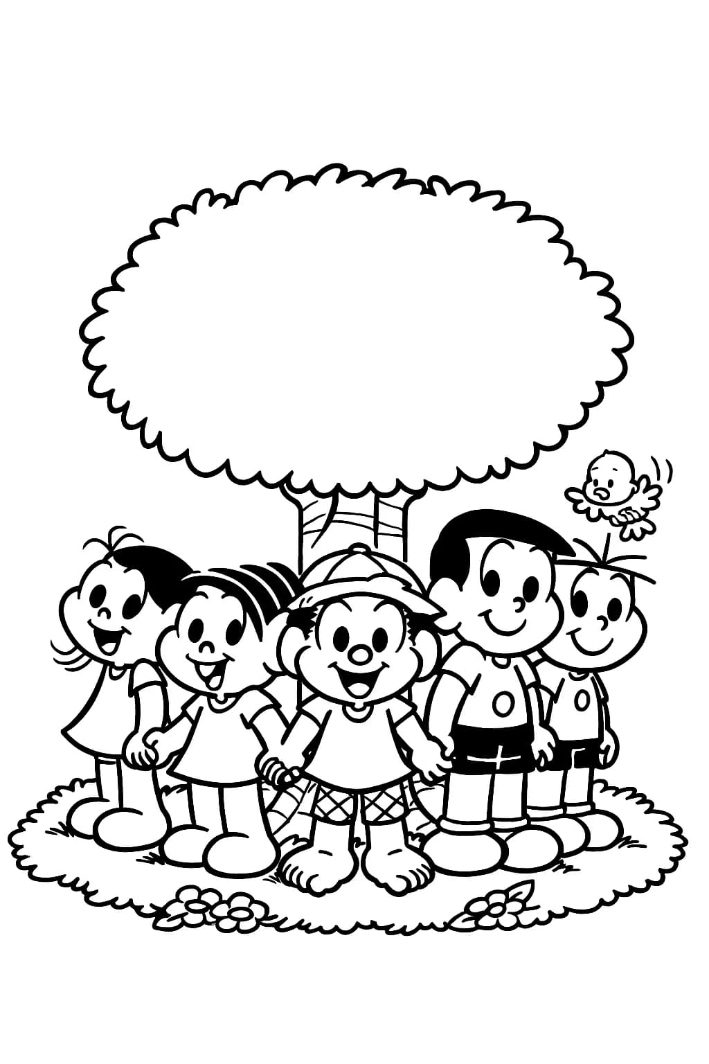 Desenhos da Turma da Mônica para Colorir e Imprimir