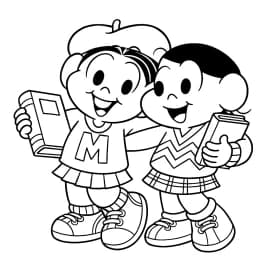 Desenhos da Turma da Mônica para Colorir e Imprimir