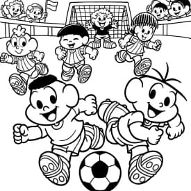 Desenhos da Turma da Mônica para Colorir e Imprimir