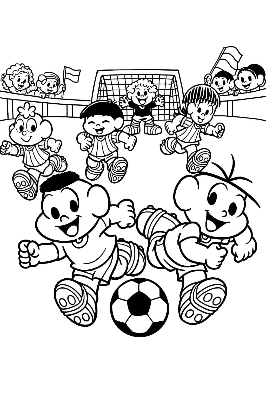 Desenhos da Turma da Mônica para Colorir e Imprimir