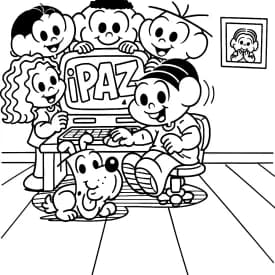 Desenhos da Turma da Mônica para Colorir e Imprimir Desenhos da Turma da Mônica para Colorir e Imprimir