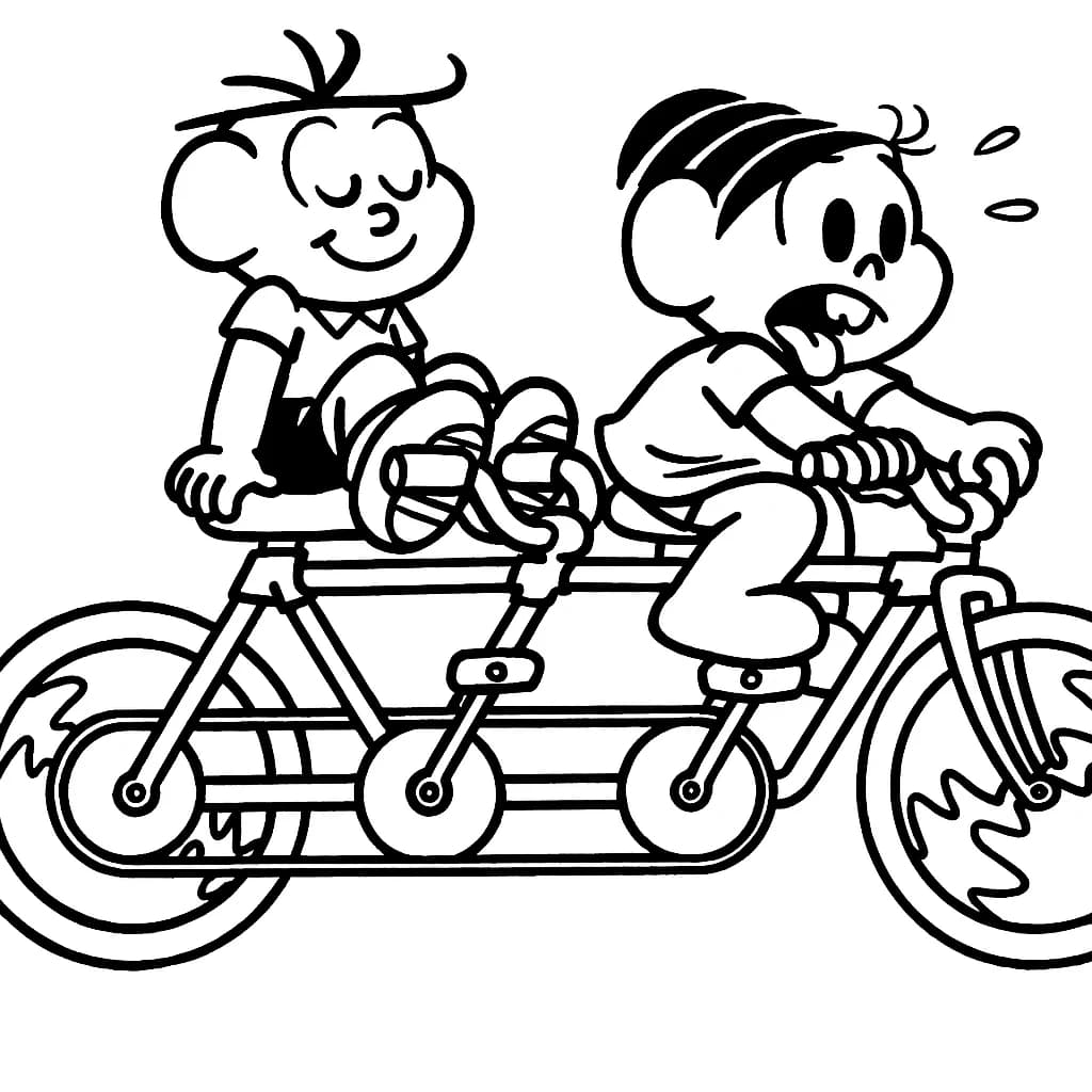 Desenhos da Turma da Mônica para Colorir e Imprimir