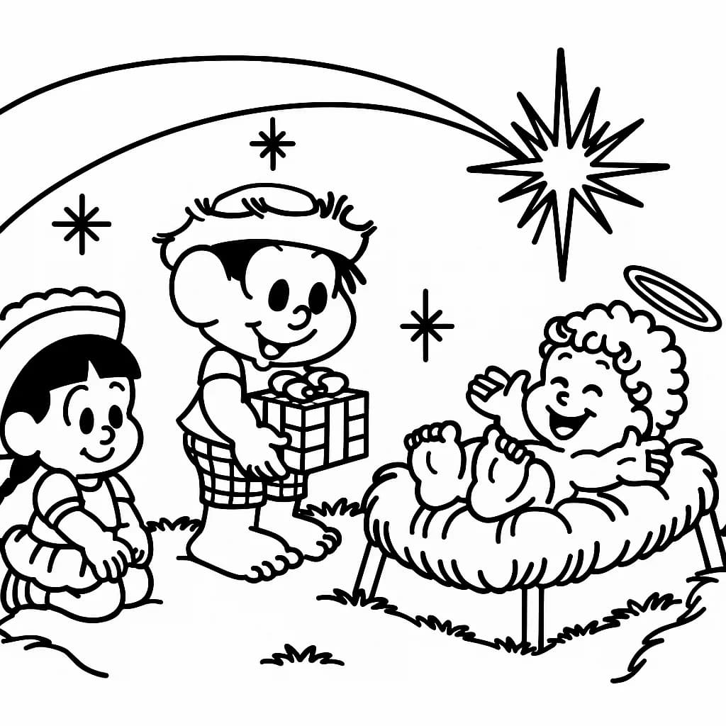 Desenhos da Turma da Mônica para Colorir e Imprimir