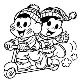 Desenhos da Turma da Mônica para Colorir e Imprimir