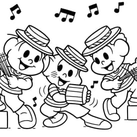 Desenhos da Turma da Mônica para Colorir e Imprimir