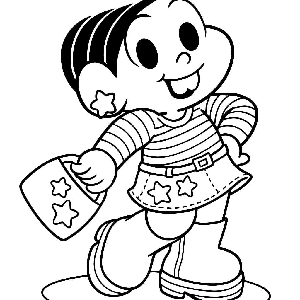 Desenhos da Turma da Mônica para Colorir e Imprimir