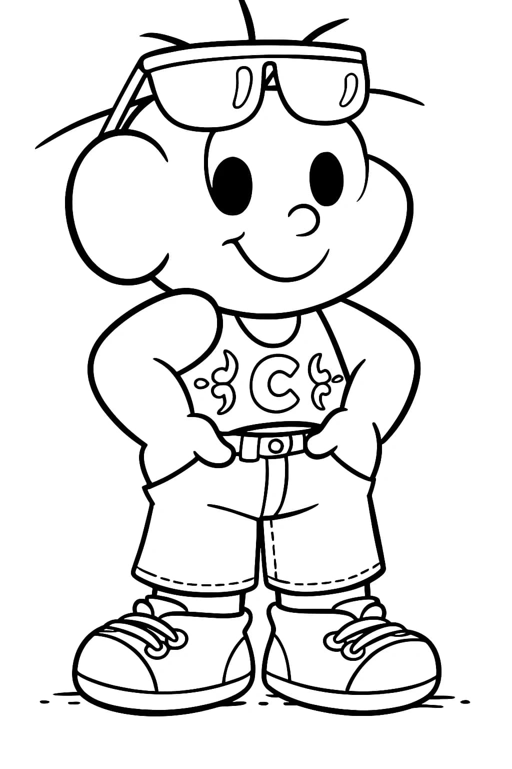 Desenhos da Turma da Mônica para Colorir e Imprimir