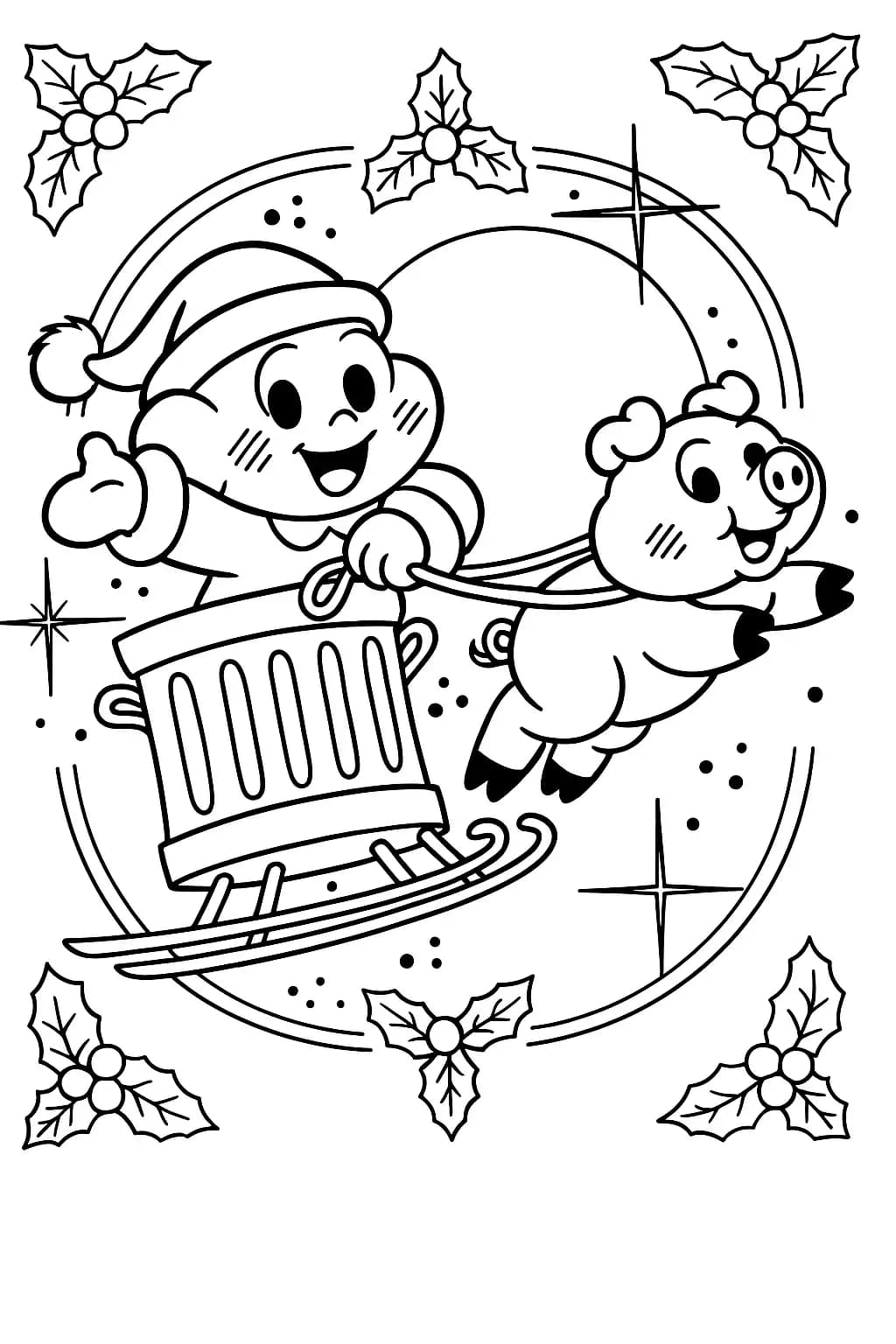 Desenhos da Turma da Mônica para Colorir e Imprimir