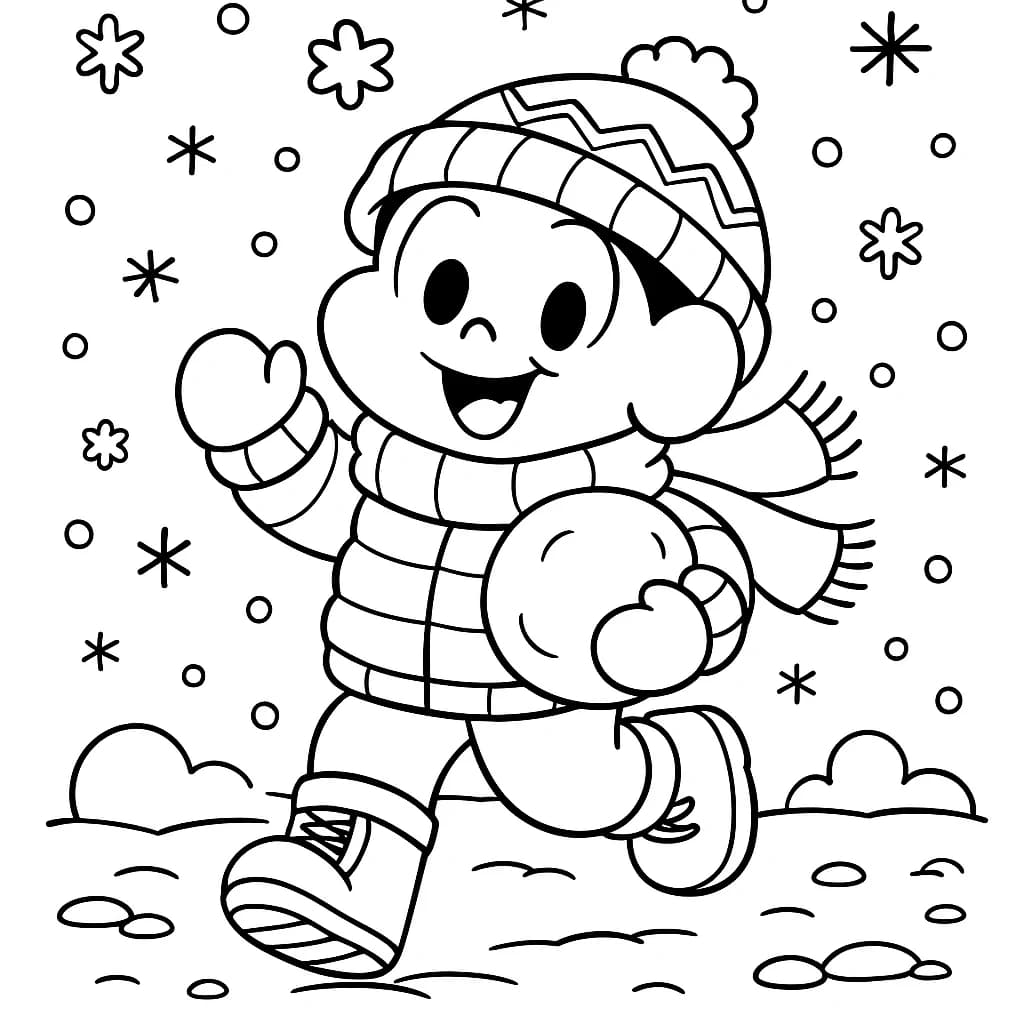 Desenhos da Turma da Mônica para Colorir e Imprimir