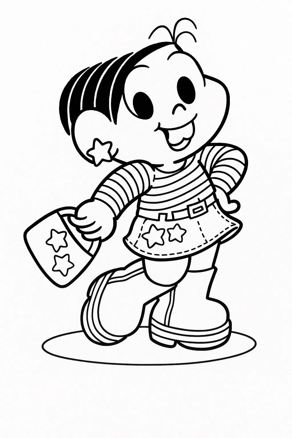 Desenhos da Turma da Mônica para Colorir e Imprimir