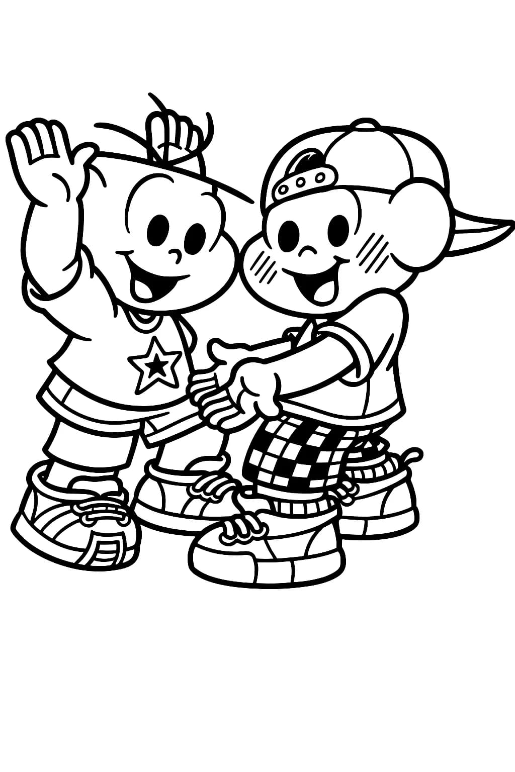 Desenhos da Turma da Mônica para Colorir e Imprimir