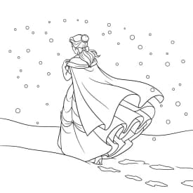 Desenhos de a bela e a fera para imprimir e colorir