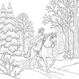 Desenhos de a bela e a fera para imprimir e colorir