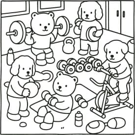 Bobbie Goods - Desenho de Academia