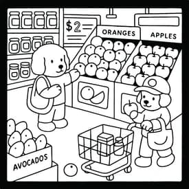 Bobbie Goods - Desenho de Loja de Frutas