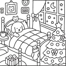 Bobbie Goods - Desenho de Cena Dormindo