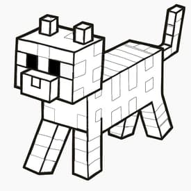 Minecraft Cat