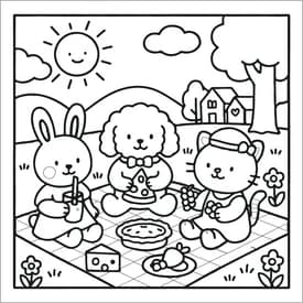 Bobbie Goods - Esboço do Dia de Piquenique