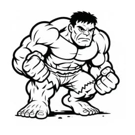 Desenho para Colorir Riley Lendo um Livro em Casa Desenho para colorir do Hulk com músculos definidos, rugindo de raiva e quebrando o chão com os punhos — ideal para fãs de super-heróis, imprimir grátis e se divertir com o Vingador mais forte da Marvel.