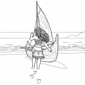 Desenho da Moana para colorir – Imprimir grátis Desenho da Moana para colorir – Imprimir grátis