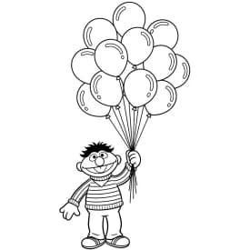 desenho da rua sésamo para colorir