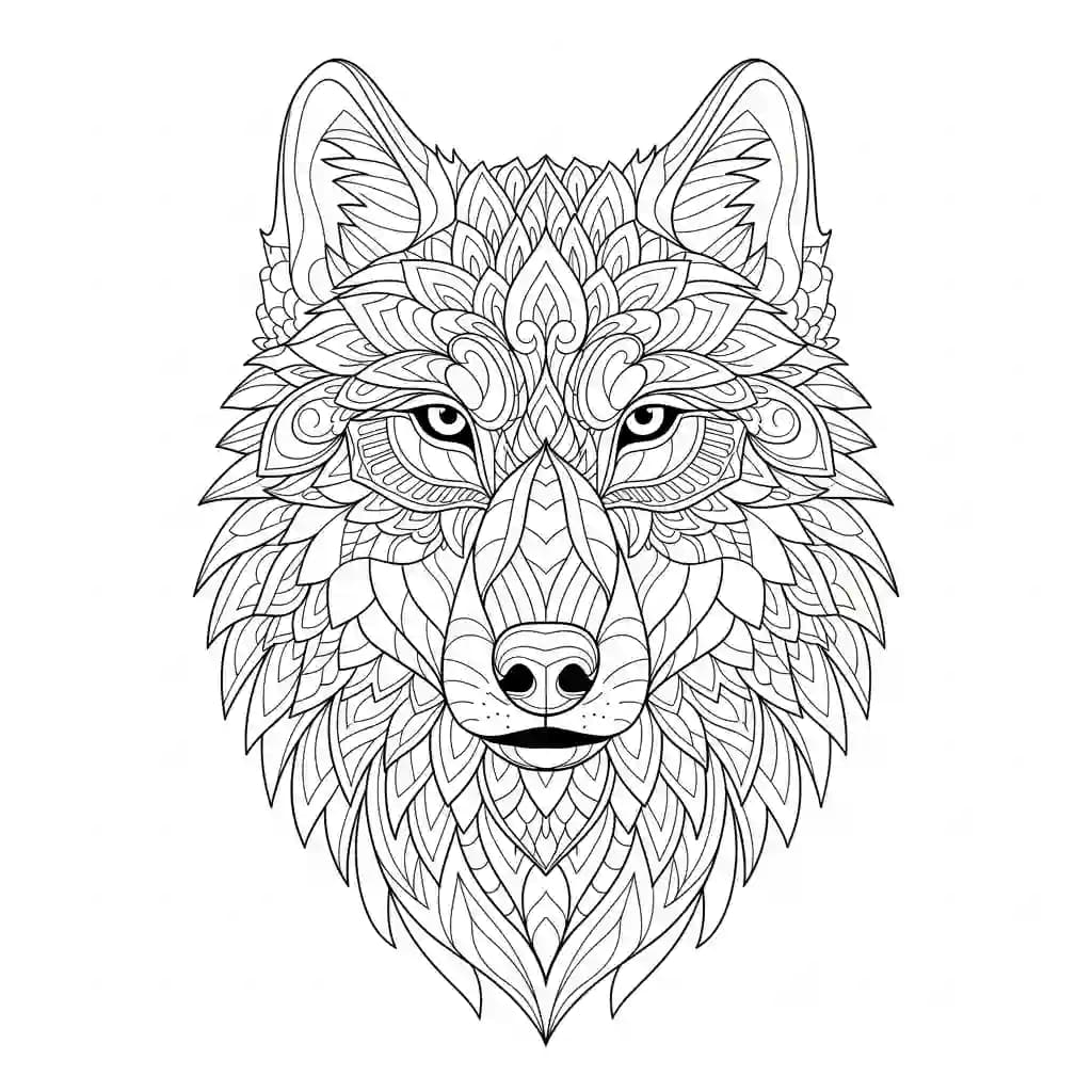 desenho de Adult para colorir