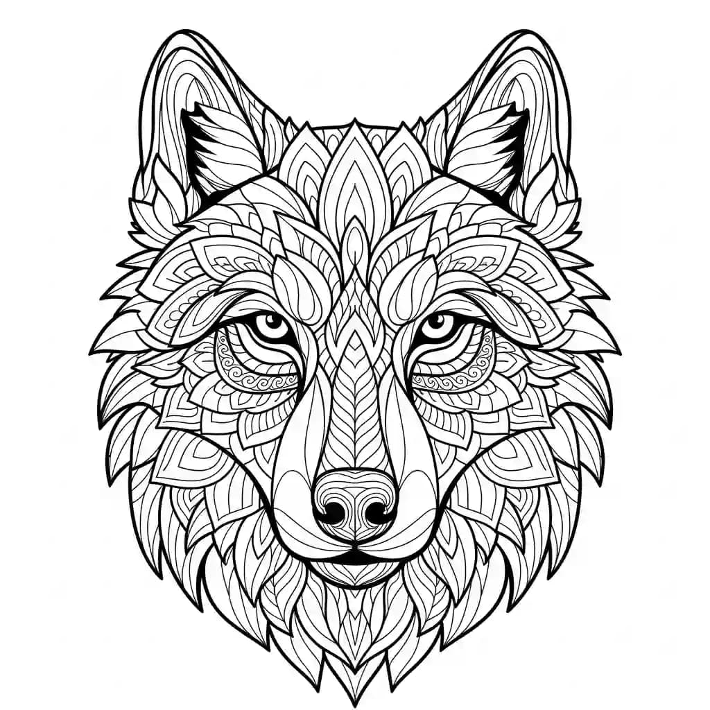 desenho de Adult para colorir