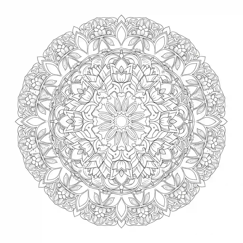 desenho de Adult para colorir