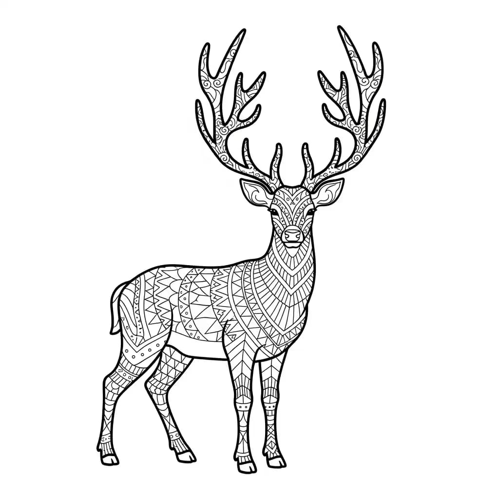 desenho de Adult para colorir