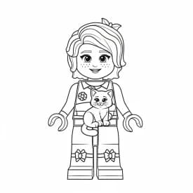 Desenho de Amigos Lego para desenho de Amigos Lego para colorir
