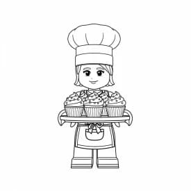 Desenho de Amigos Lego para desenho de Amigos Lego para colorir