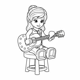 Desenho de Amigos Lego para desenho de Amigos Lego para colorir