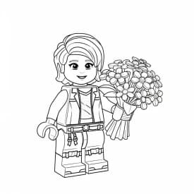 Desenho de Amigos Lego para desenho de Amigos Lego para colorir