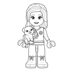 Desenho de Amigos Lego para desenho de Amigos Lego para colorir