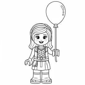 Desenho de Amigos Lego para desenho de Amigos Lego para colorir