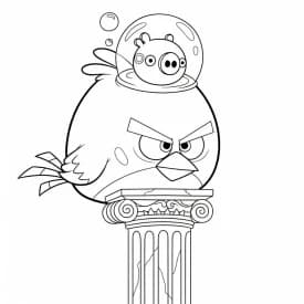 desenho de Angry Birds