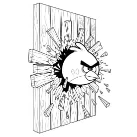 desenho de Angry Birds