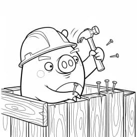 desenho de Angry Birds