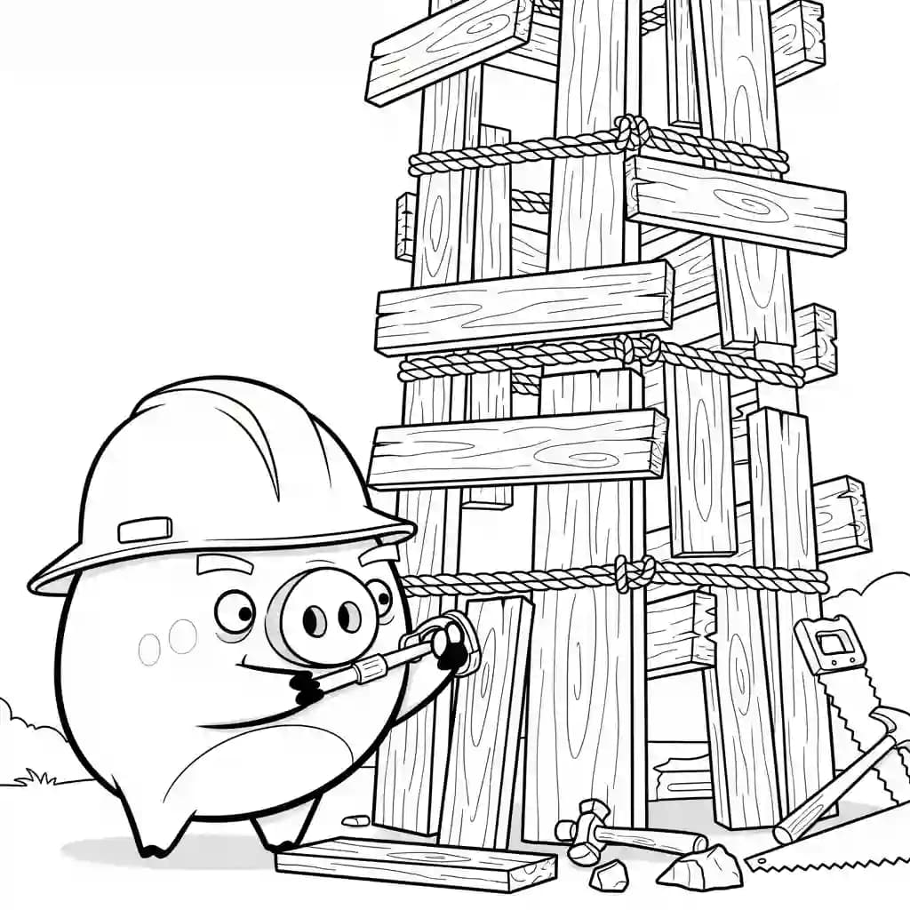 desenho de Angry Birds